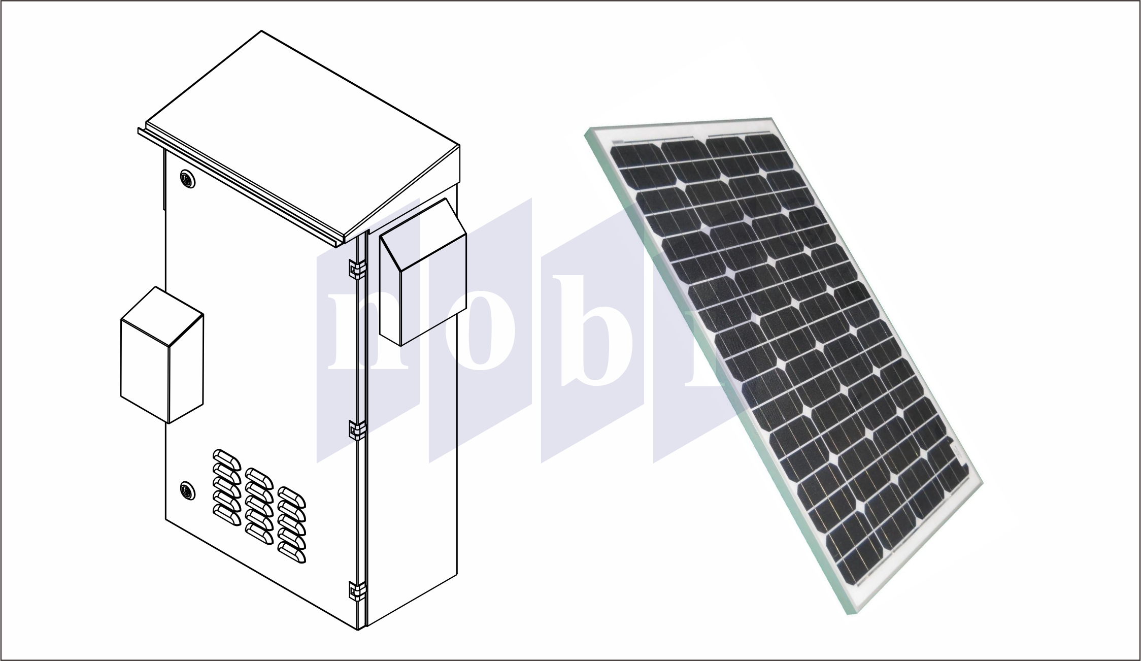 Box, Battery dan Solar Cell